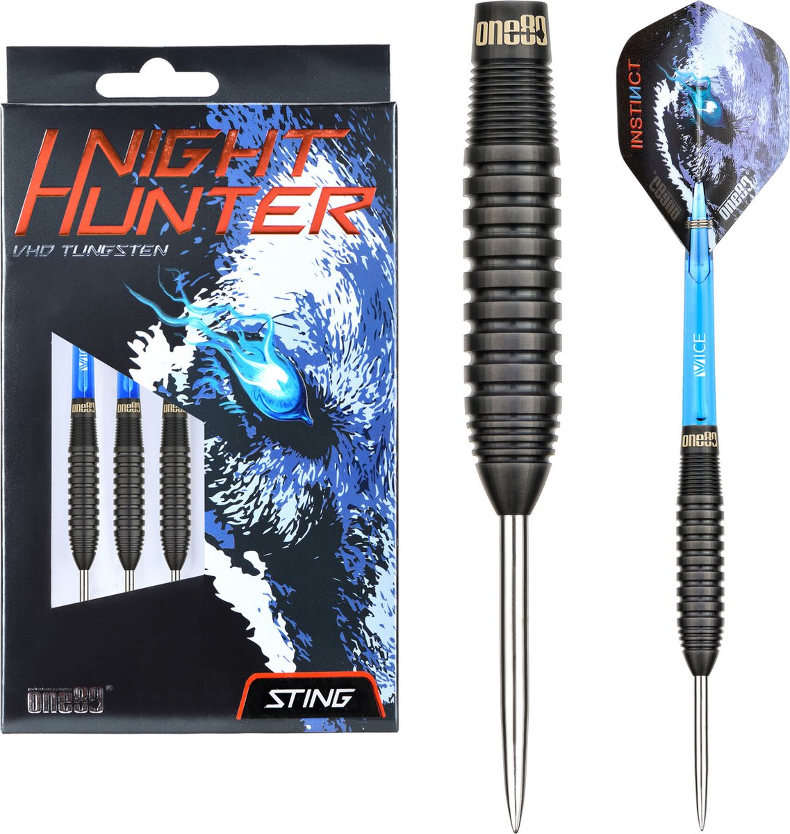 ONE80 Night Hunter Sting 90% - Dartpijlen