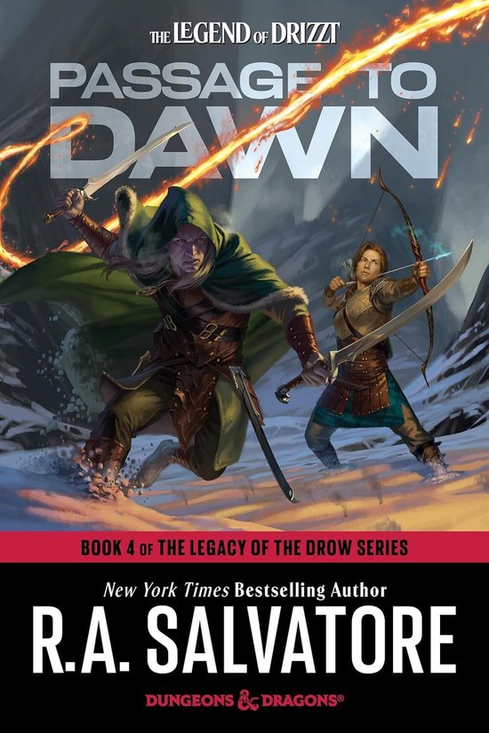 The Legend of Drizzt- Passage to Dawn: Dungeons & Dragons - cover
