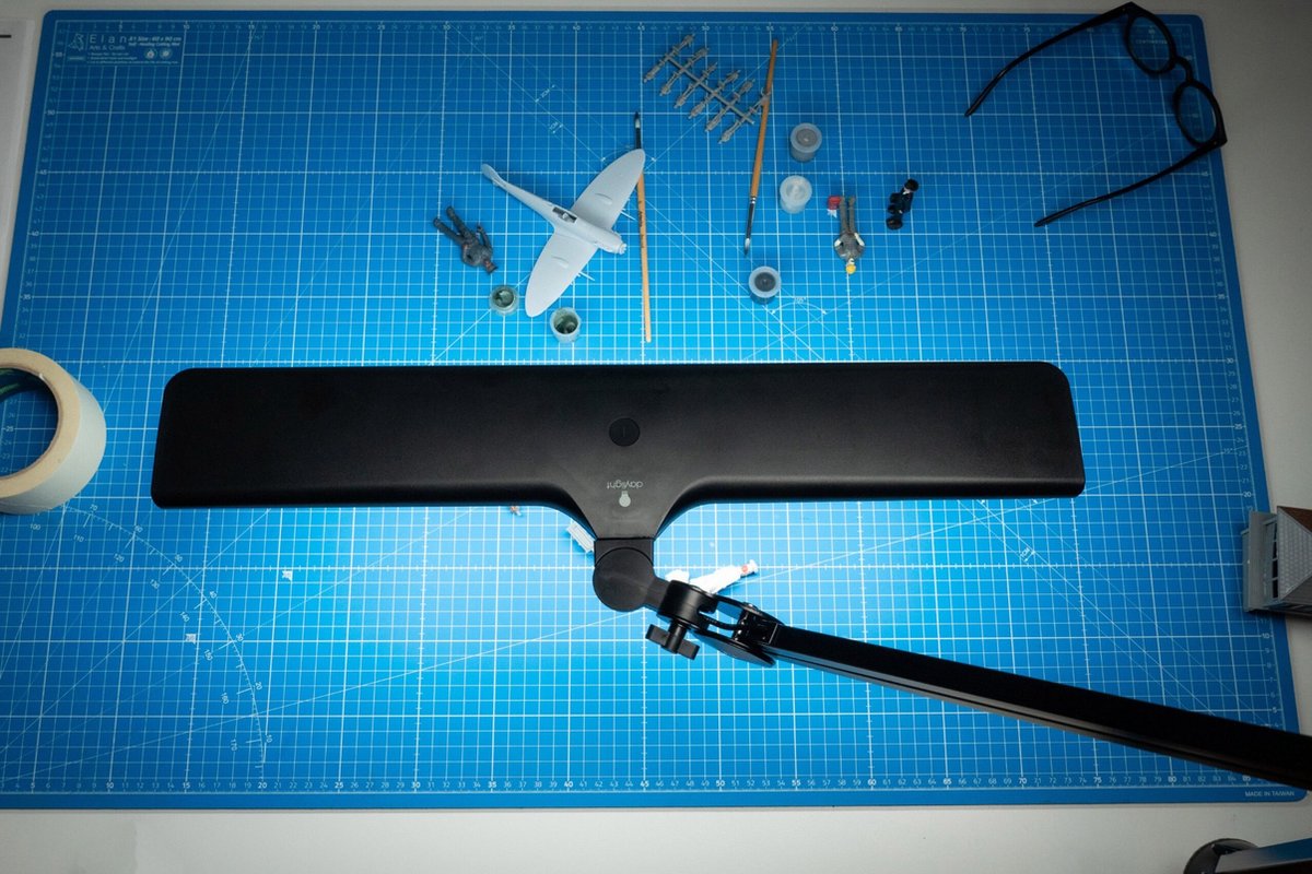 Daylight Lumi E35501 - Dimbare LED bureaulamp 15W - Zwart thumbnail 3