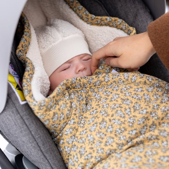 BEMINI Voetenzak - Biside 0-12m - Warme teddy - Heidi Oker van Bemini — afbeelding 5
