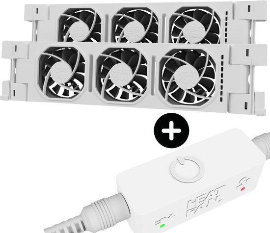 Heatfan 3 Duo Wit Touch Sensor