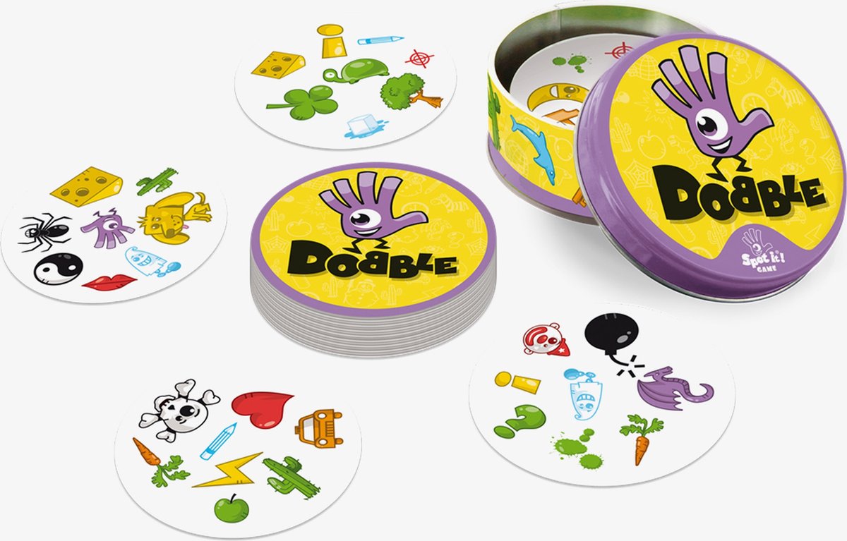 Dobble Classic – Nederlandstalig Kaartspel voor 2 tot 8 spelers - Leuk familiespel vanaf 6 jaar - Het razendsnelle zoekspel voor het hele gezin — afbeelding 12