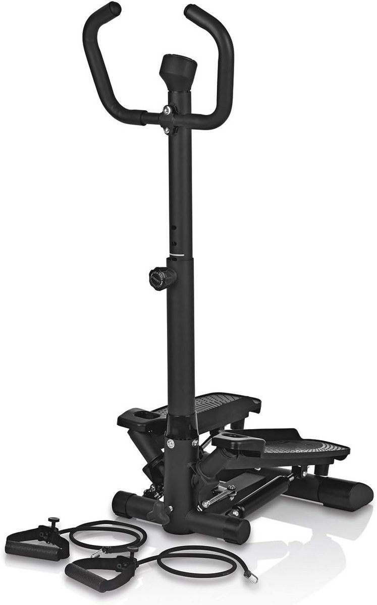 Fitness Stepper met Expanderbanden - Beentraining en Uithoudingsvermogen Versterken