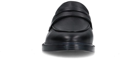 Sacha - Femme - Mocassins penny en cuir noir - Taille 38
