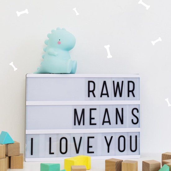 Lampje kinderkamer / kinderlampje: T-rex - A Little Lovely Company van Merkloos — afbeelding 5