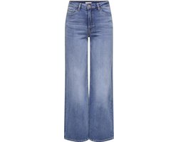 JDY - JDYFELINA-FINA HW WIDE MED BLUE DNM Dames Jeans