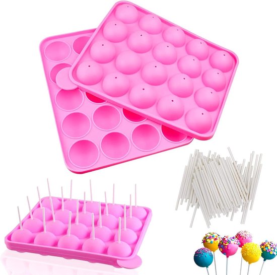 100 Stks/set Kleurrijke Sticks Cake Pop Sticks voor Snoep Zoete Chocolade 10cm DIY Maken(Blauw