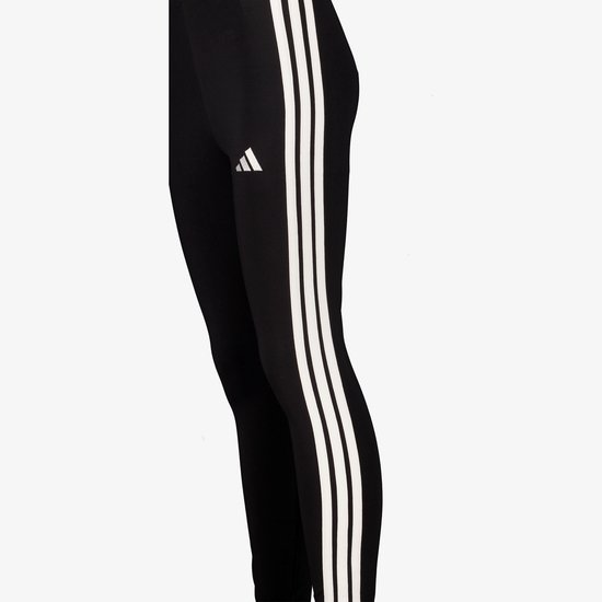 Adidas Sportswear Essentials 3-Stripes Katoenen Legging - Dames - Zwart van Adidas — afbeelding 5