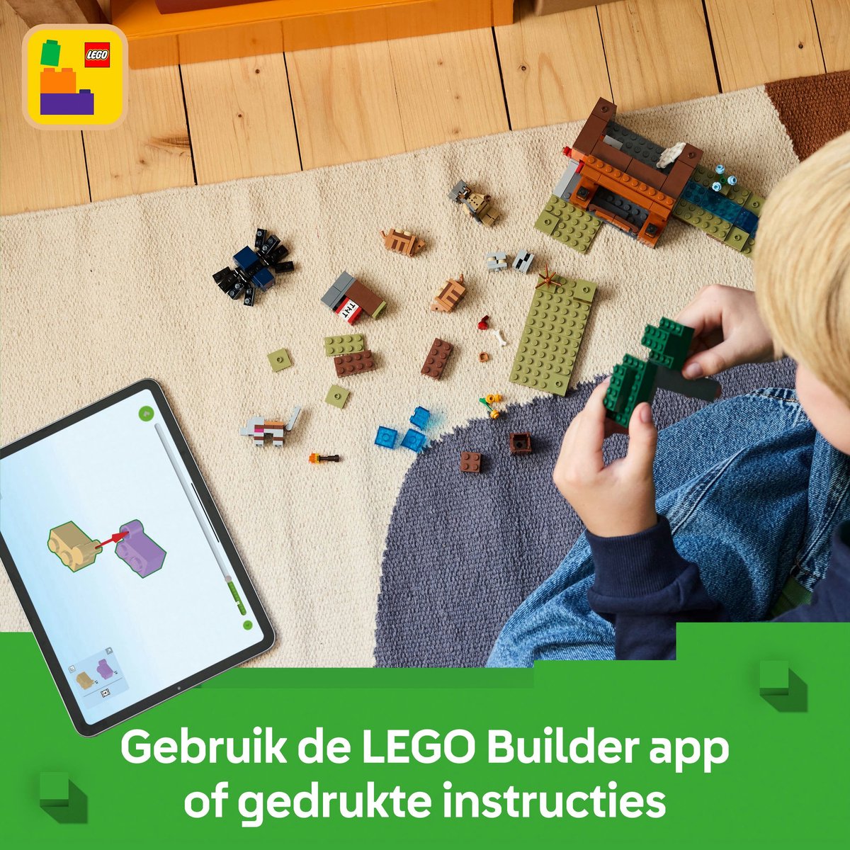 LEGO Minecraft De gordeldieren bij de mijn - 21269 — cadeau in Spellen & Speelgoed - foto 4