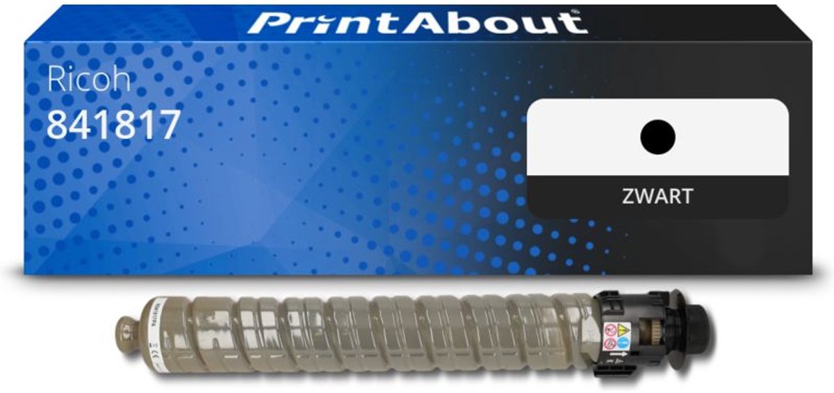 PrintAbout Huismerk Ricoh 841817 Toner Zwart