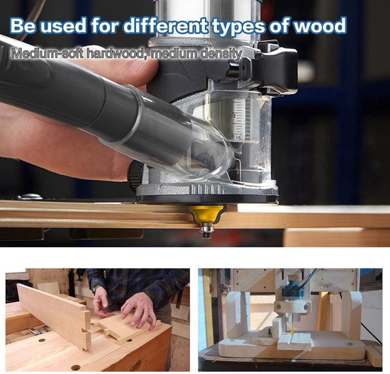 35-delige Router Bits Set - 6.35mm 1/4