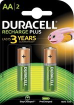 Duracell Recharge Plus AA Oplaadbare batterij Nikkel-Metaalhydride (NiMH)