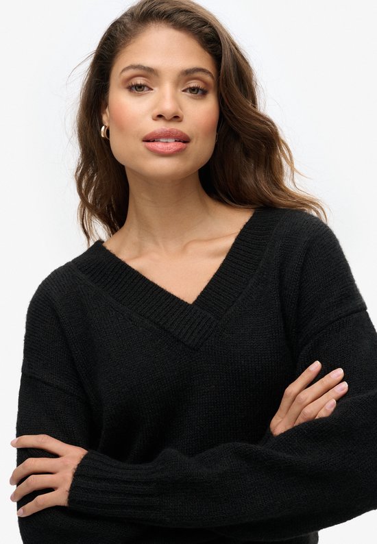 Superdry Pull col V Essential Femme Sweats bol