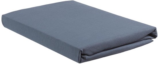 Beddinghouse - Jersey - Topper Hoeslaken - 160x220 cm - Blauw