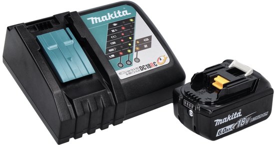 Makita DUM 111 RG1XJ Accu grasschaar heggenschaar 18 V + 1x oplaadbare accu 6.0 Ah + lader + Makpac — afbeelding 5