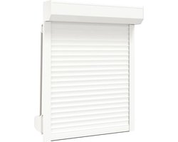 vidaXL - Rolluik - 70x100 - cm - aluminium - wit