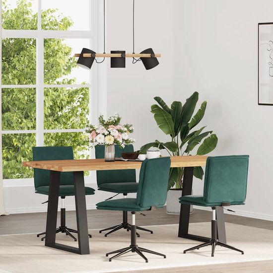 AKORD | Set van 2 eetkamerstoelen van fluweel | Fluwelen