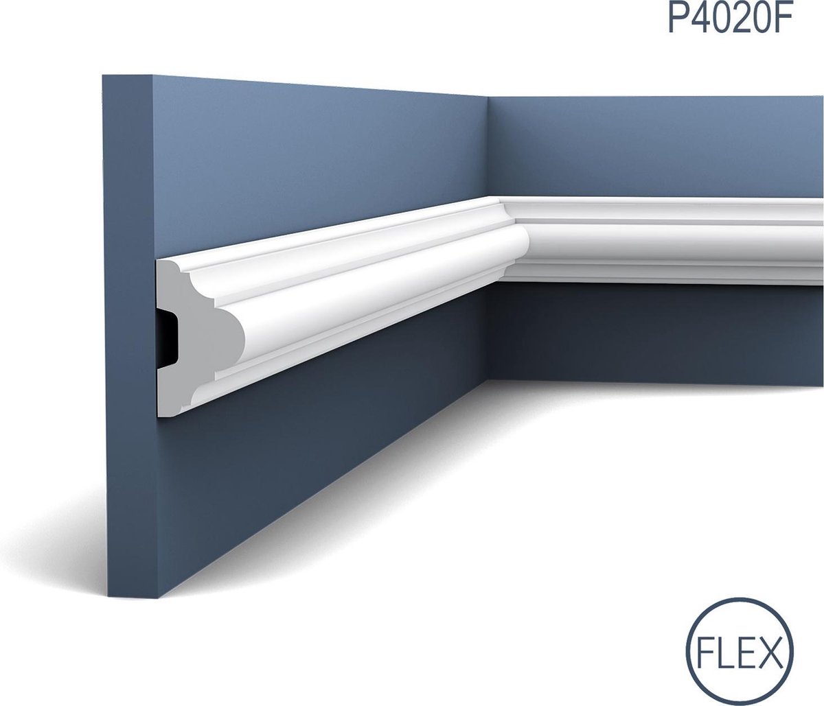 Wandlijst flexibel Origineel Orac Decor P4020F LUXXUS Lijstwerk Sierlijst Plafondlijst buigzaam 2 m