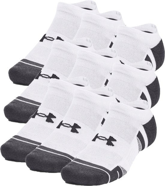 Under Armour UA Performance Tech 3pk NS Chaussettes de sport unisexes - Taille L