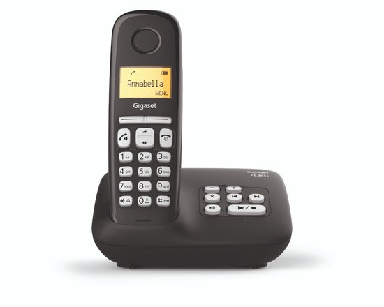 Gigaset AL385A Duo Telefoon + Antwoordapparaat Zwart foto 4