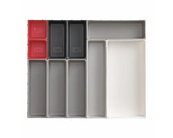 Lade organizer Joseph Joseph Duo Drawer Organiser Set Grijs (10-delig)
