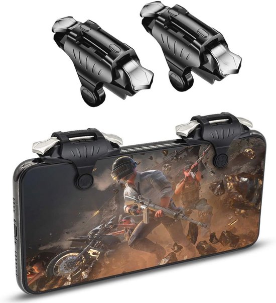 PUBG Trigger Controller Gamepad Voor Ipad Tablet Capaciteit L1r1 Doel Knop Joystick Grip Voor Mobiele Telefoon Fps Game Accessoires