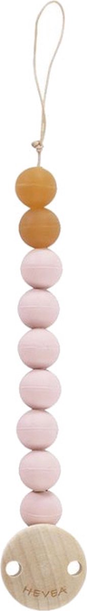Goedkoopste Hevea Speenkoord Powder Pink