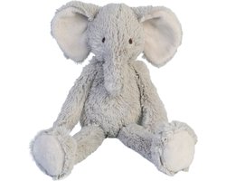 Happy Horse Olifant Enzo Knuffel 28cm - Grijs - Baby knuffel