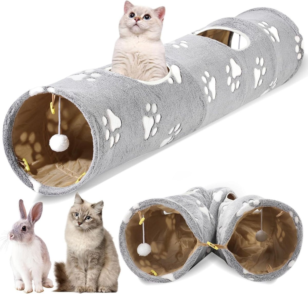 VELTRR® Kattentunnel - Katttenspeelgoed - Kattenhuis