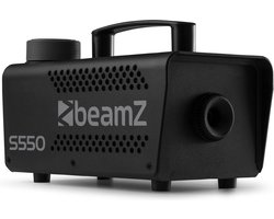 Rookmachine - BeamZ S550 - Compacte Rookmachine voor Huisfeestjes - Met Draadloze Afstandsbediening