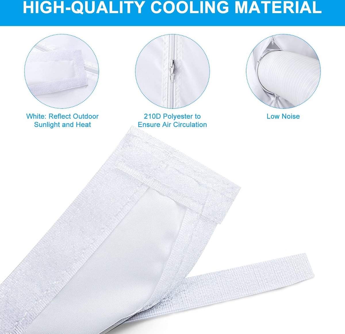 Afbeelding 2 van Vensterafdichting mobiele airconditioners - waterdicht -