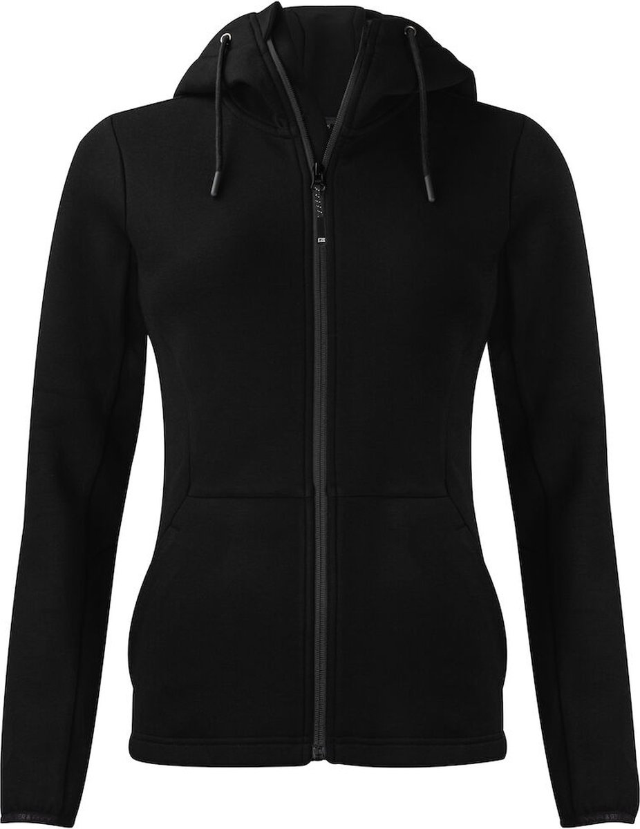 Cutter & Buck Pemberton Hood FZ Dames 358419 - Zwart - 34/XS