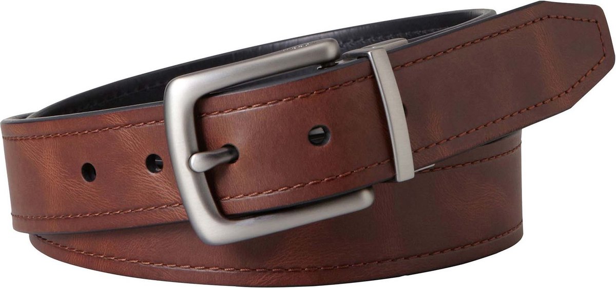 FOSSIL riem Parker Reversible Belt W105 Brown bruine zwart