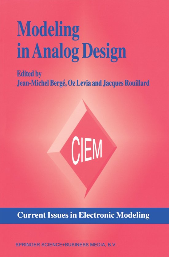 Current Issues in Electronic Modeling2- Modeling in Analog D ... - cover