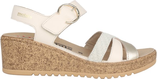 Mephisto Mobils Nancia - sandale femme - dorée - pointure 39 (UE) 6 (UK)