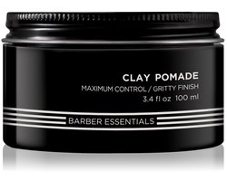 Redken Brews Clay Pomade – Voor een lange hold en een ruige, matte finish – 100 ml