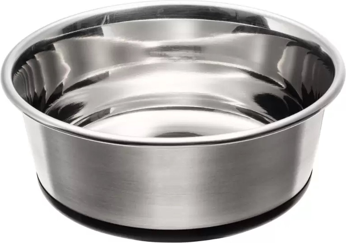 Voerbak Roestvrij Staal (RVS) 1.100 ml, Ø: 17 cm