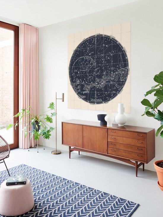 IXXI Constellations du Sud - Décoration murale - 100 x 100 cm