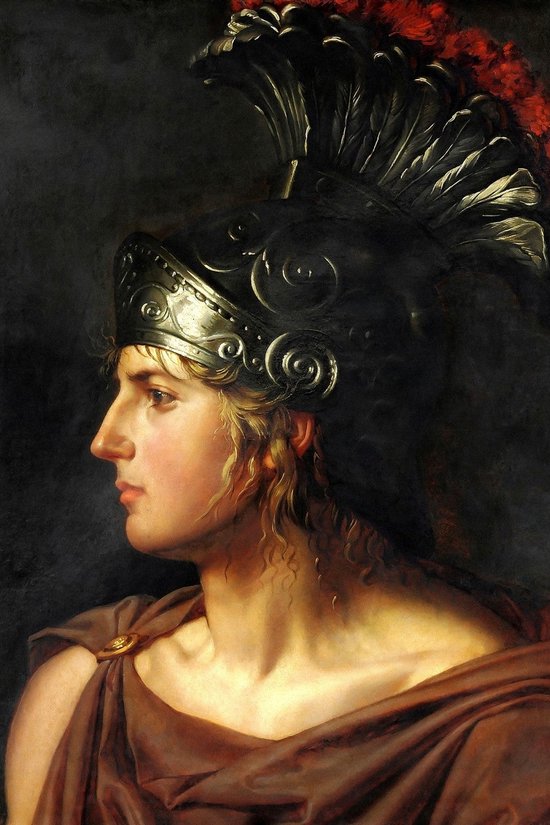 Ares God Van De Oorlog Schlderj