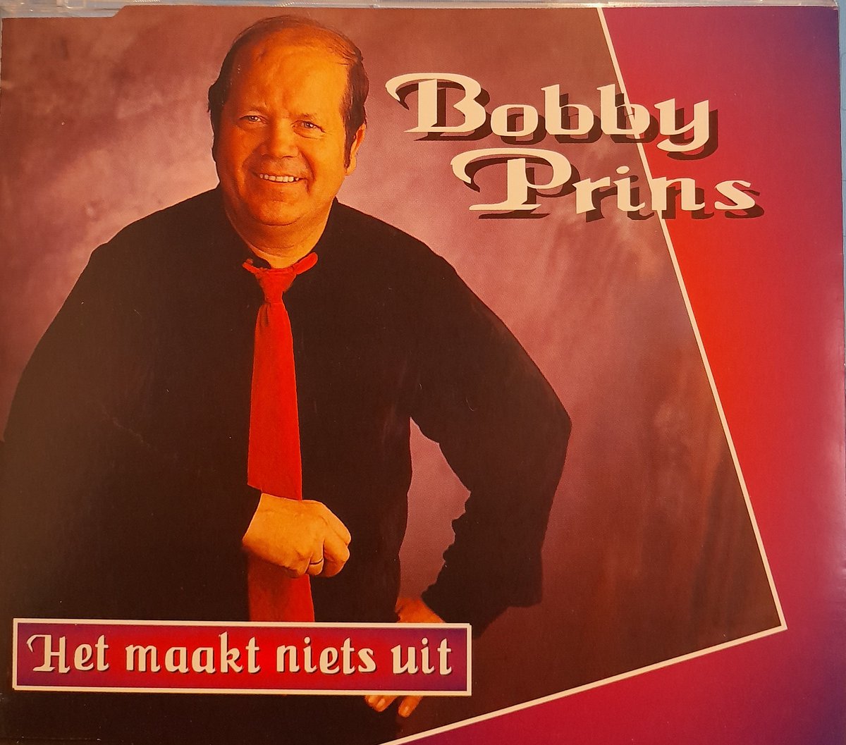 Bobby Prins – Het Maakt Niets Uit - 3 Track Cd Maxi Single