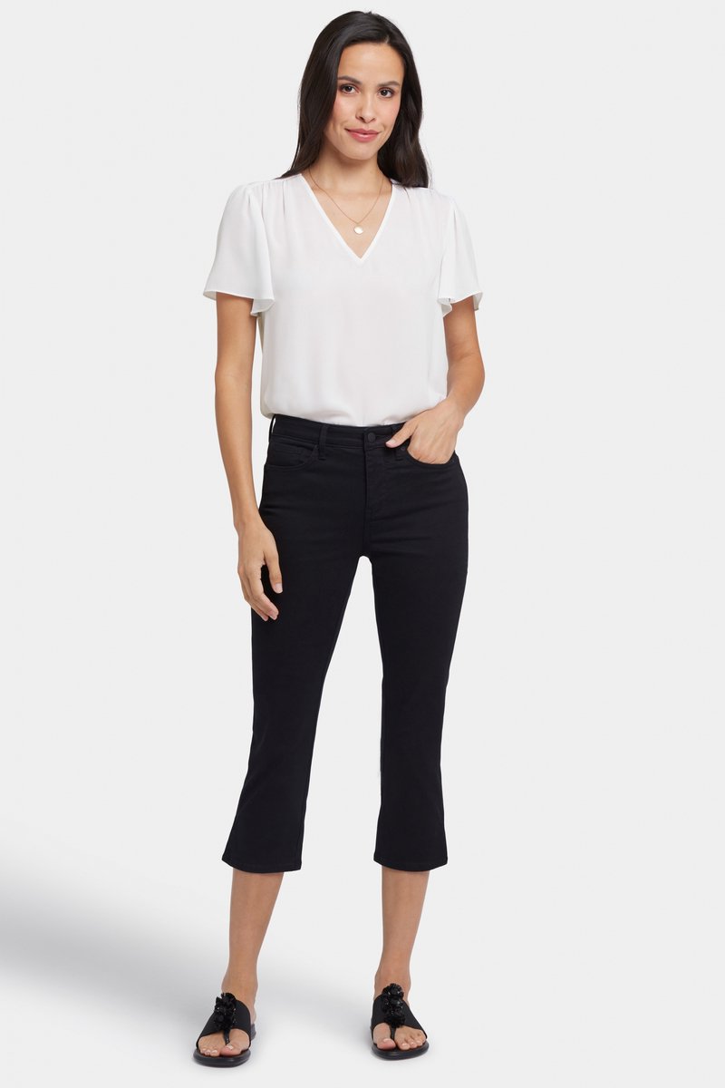 Chloe Capri Jeans Met Zijkant Splitten
