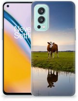 TPU Silicone Bumper pour OnePlus Nord 2 5G Coque Téléphone Vache
