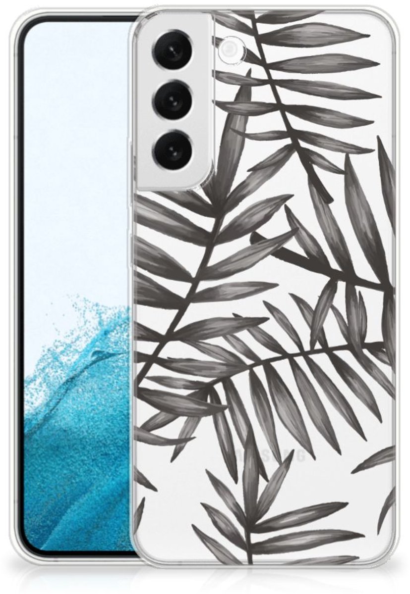 Samsung Galaxy S22 Plus TPU Case Leaves Grey