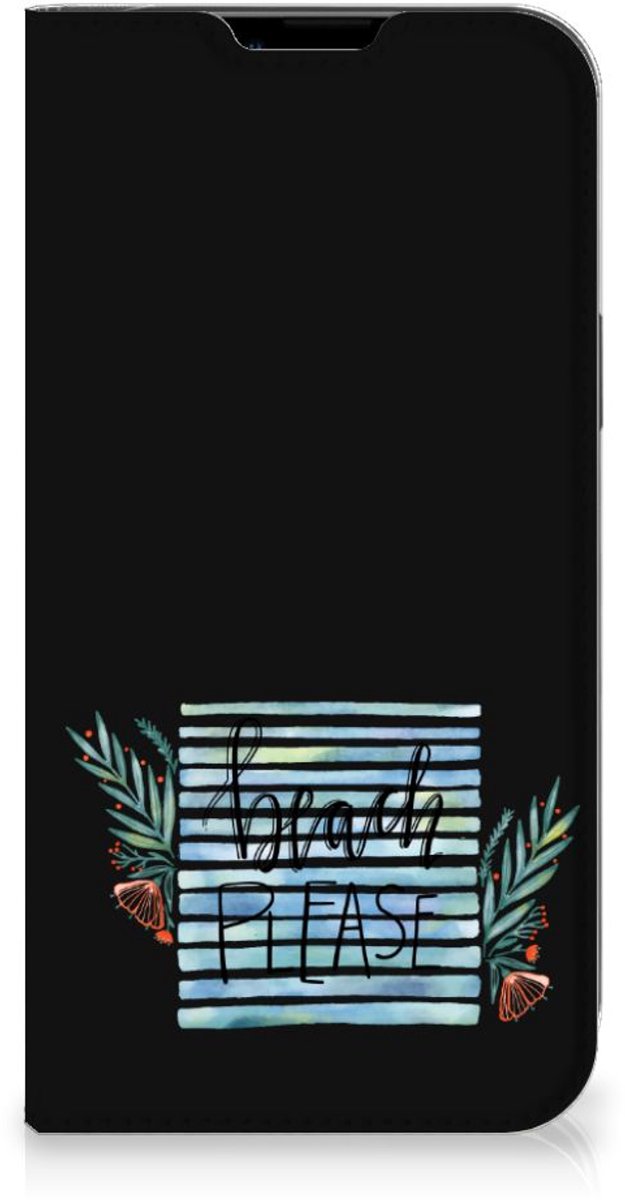 Standcase Hoesje voor Apple iPhone 14 Plus Magnet Case Boho Beach