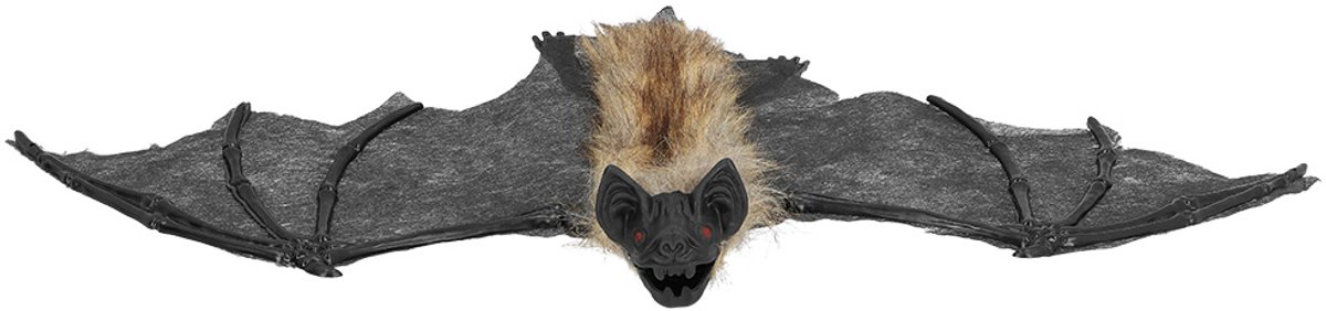 Boland - Decoratie Harige vleermuis - Horror - Decoratie - Halloween - Spookhuis - Trick or Treat - Vleermuis