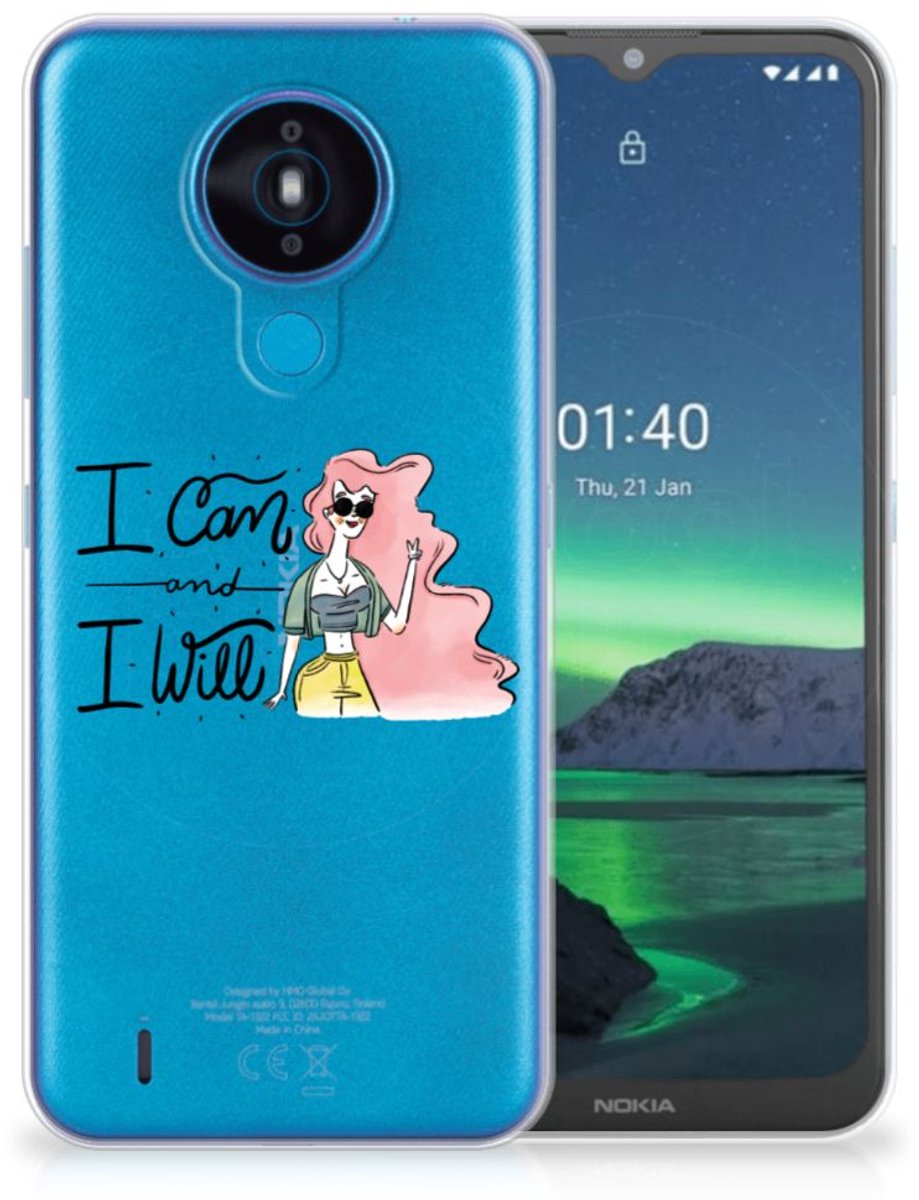 Nokia 1.4 Telefoonhoesje met Naam i Can