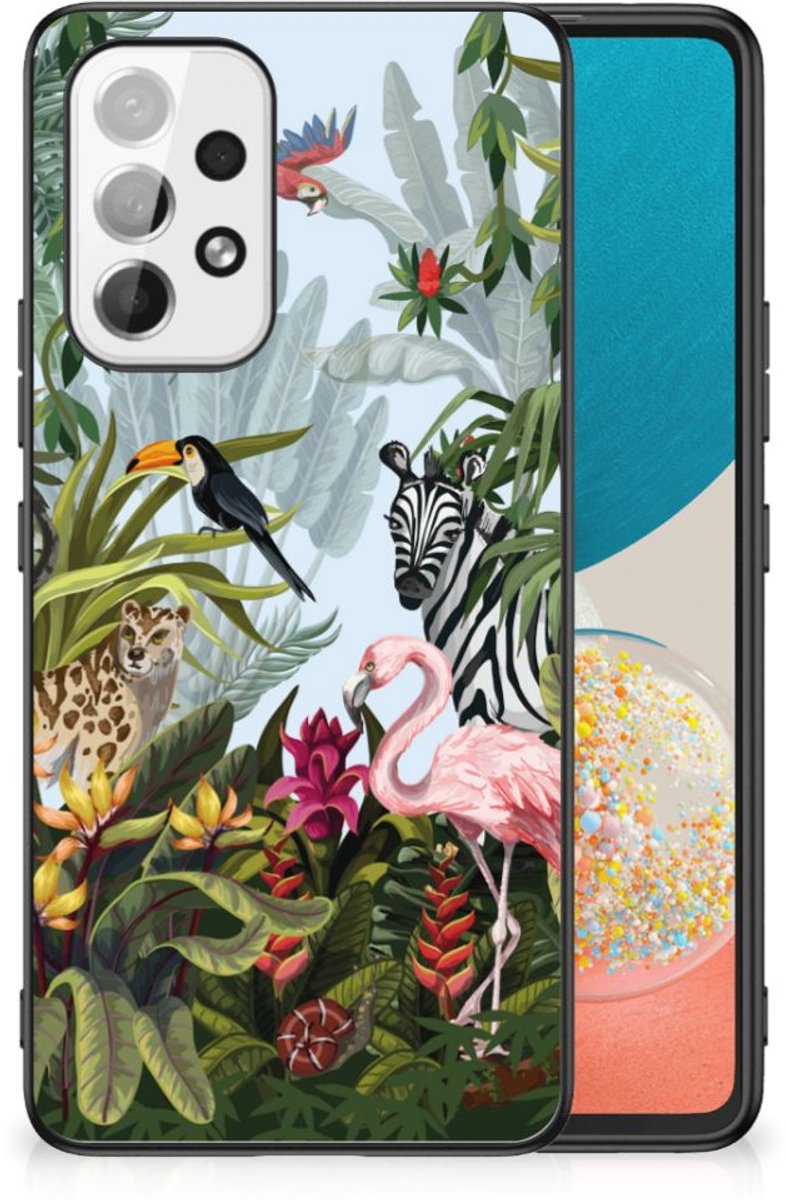 Dierenprint Telefoonhoesje voor Samsung Galaxy A53 Jungle
