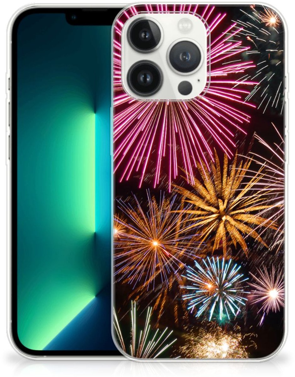 iPhone 13 Pro Max Silicone Back Cover Vuurwerk