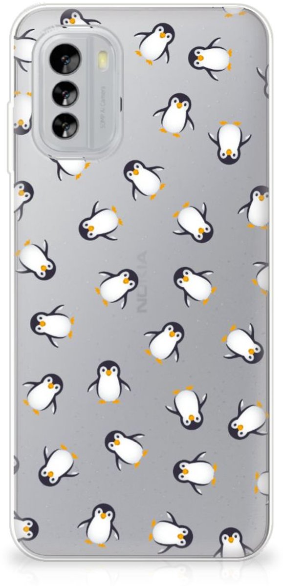 TPU Hoesje voor TPU bumper voor Nokia G60 Pinguïn