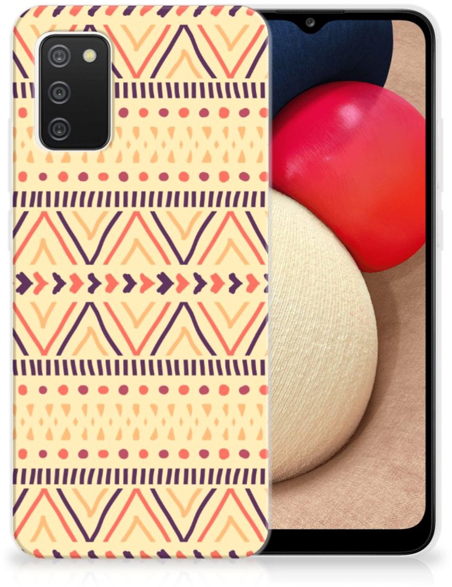 Samsung Galaxy A02s TPU bumper Aztec Yellow